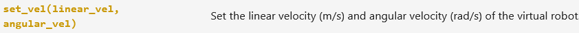 velocity function
