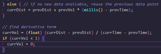 interpolate adjustment